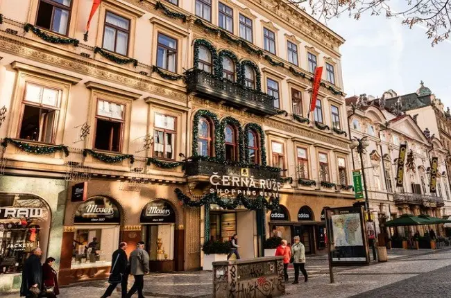 شارع الماركات في براغ