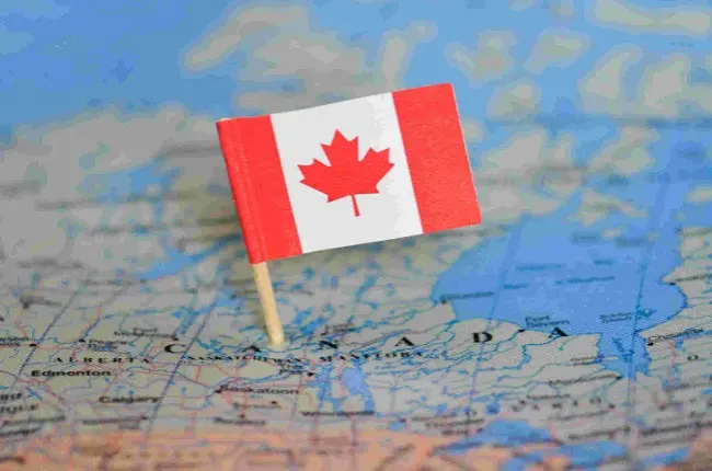 رموز الاتصال الدولي في المدن الكندية